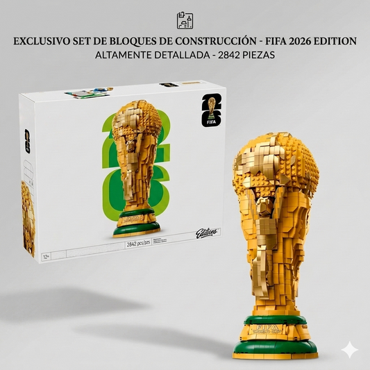 Copa Mundial 2026 - Set de Bloques de Construcción Edición Limitada