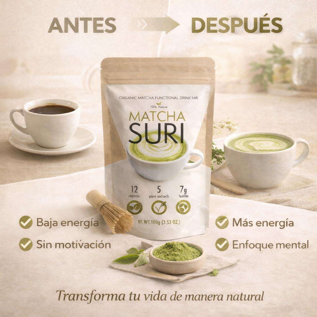 Matcha Suri | Matcha Green Tea Drink Mix | 100 g | 1 Pack