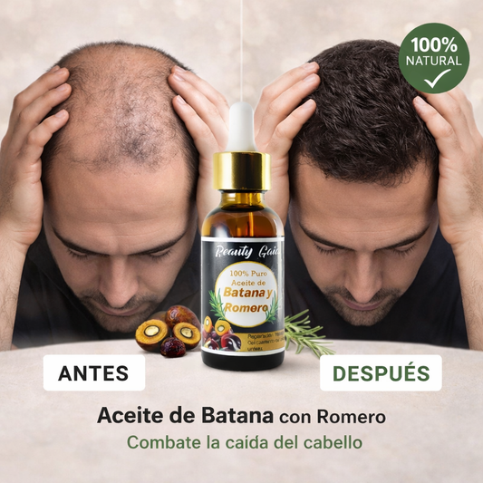 Aceite de Batana y Romero